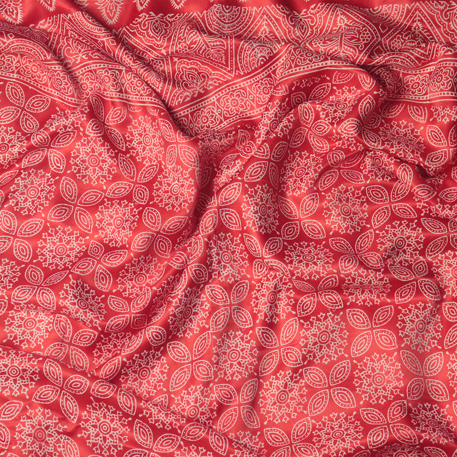Gajji Silk - Red