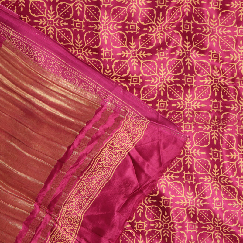 Gajji Silk - Dark Pink
