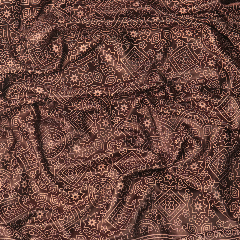 Gajji Silk - Brown