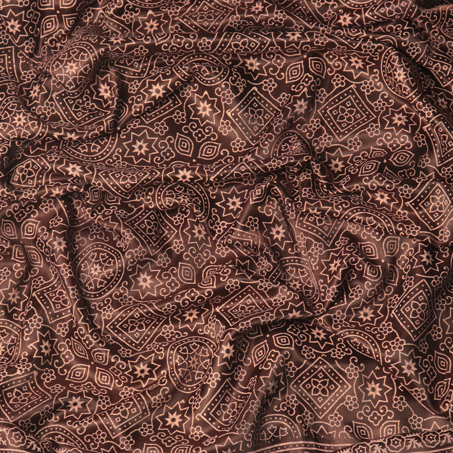 Gajji Silk - Brown