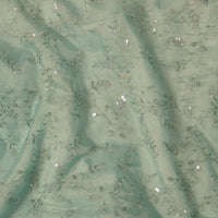 Organza - Pastel Blue Work