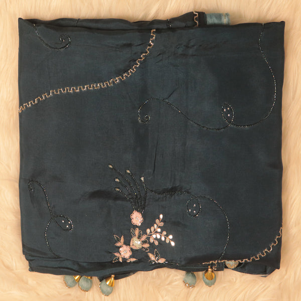 Georgette - Emerald Green