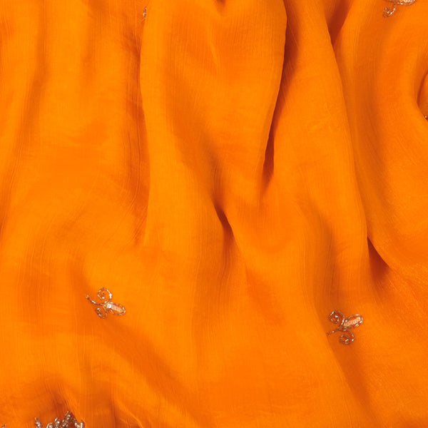 Fancy Cut Work Saree