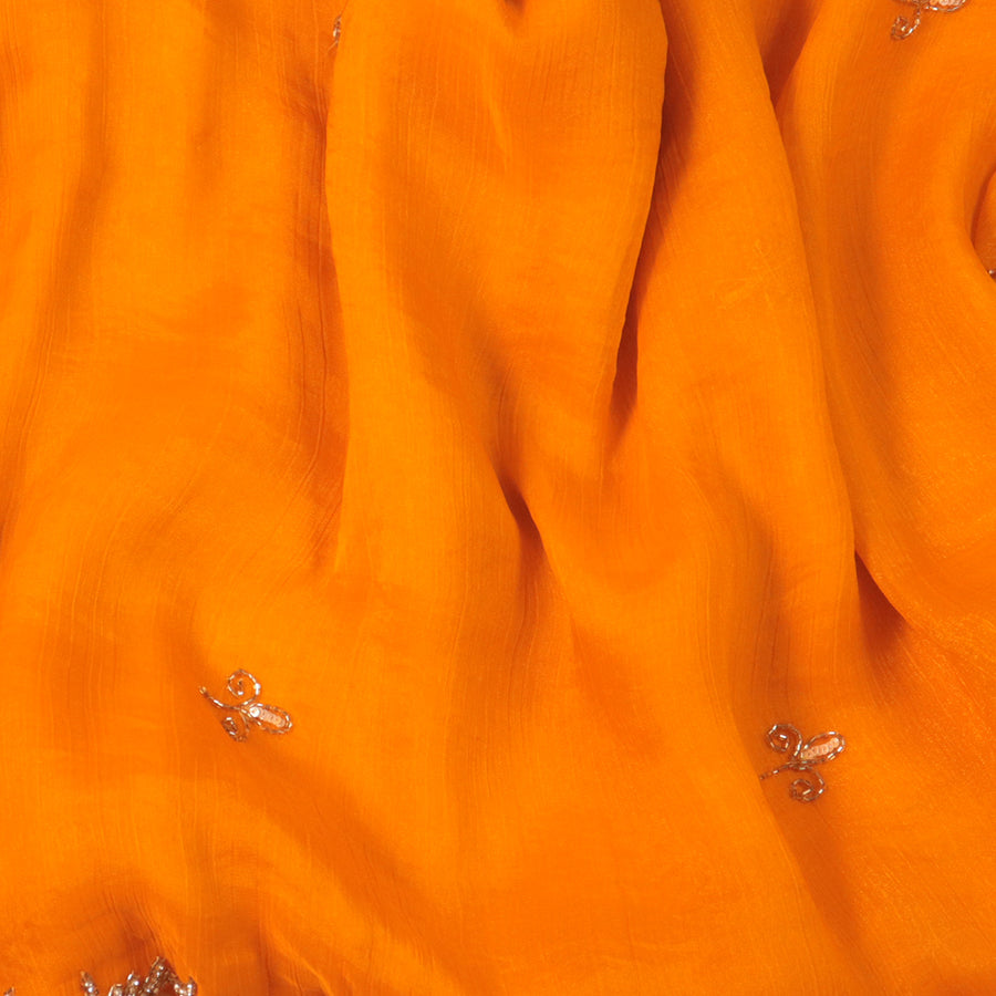 Fancy Cut Work Saree