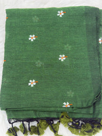 Khadi Cotton - Dark Green