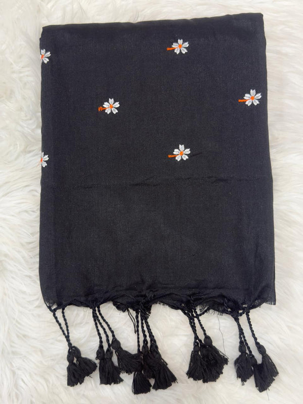 Khadi Cotton - Black