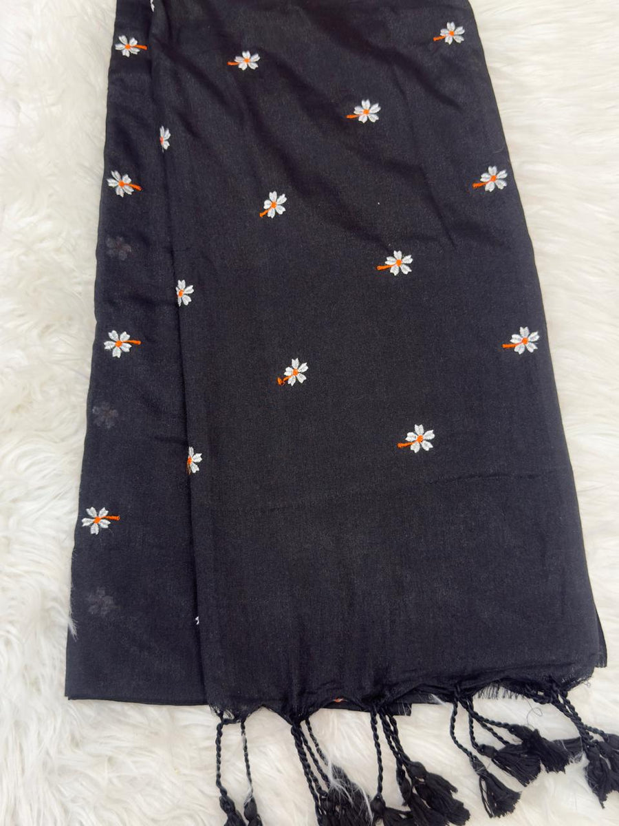 Khadi Cotton - Black