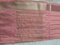 Maheshwari Silk - Light Peach