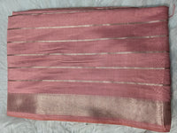 Maheshwari Silk - Light Peach
