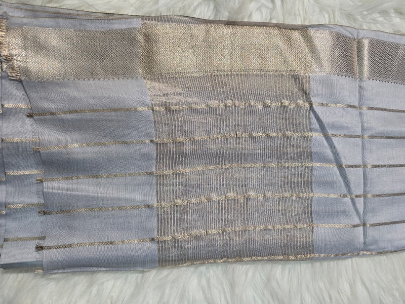 Maheshwari Silk - Pale Lavender