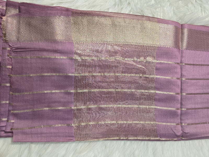 Maheshwari Silk - Lilac