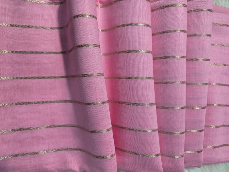 Maheshwari Silk - Baby Pink