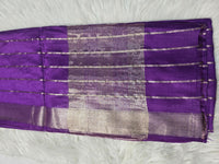 Maheshwari Silk - Plum