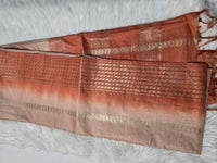 Bhagalpuri Silk BPD2 - Cream Orange
