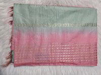 Bhagalpuri Silk BPD2 - Blue Pink