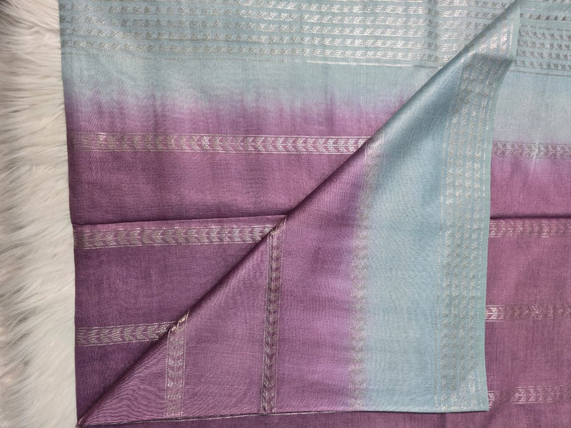 Bhagalpuri Silk BPD2 - Plum Blue