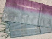 Bhagalpuri Silk BPD2 - Plum Blue