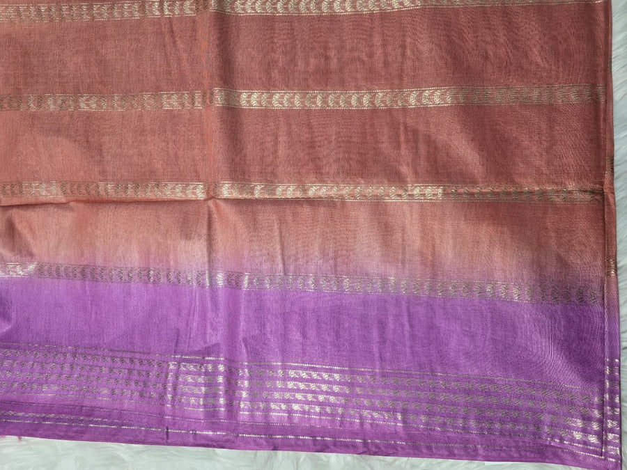 Bhagalpuri Silk BPD2 - Rust Orange