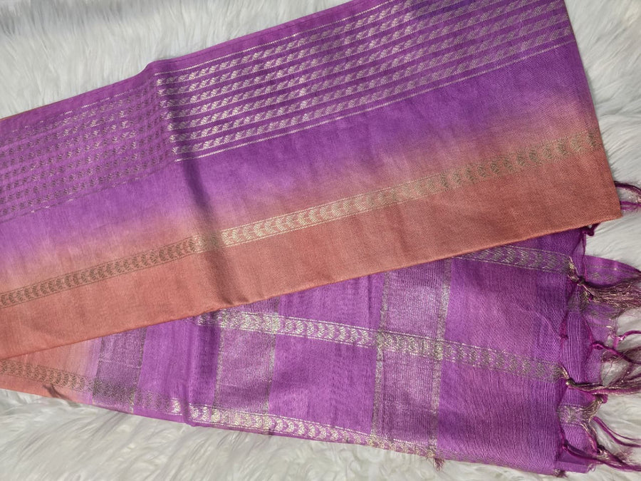 Bhagalpuri Silk BPD2 - Rust Orange