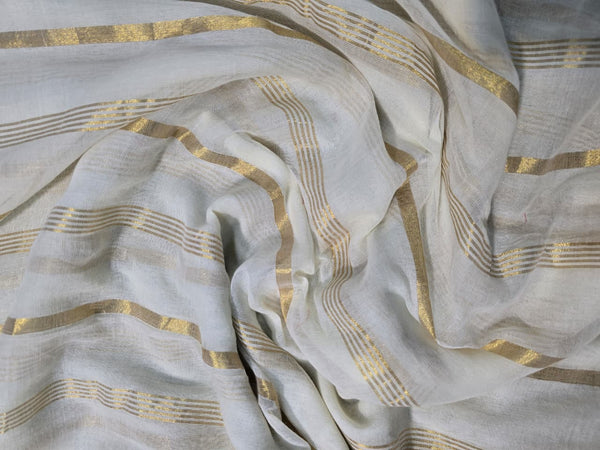 Mul Cotton - Red Border