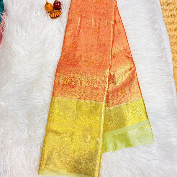 Semi Kanchipattu Saree