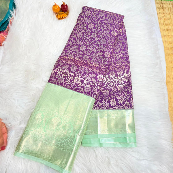 Semi Kanchipattu Saree