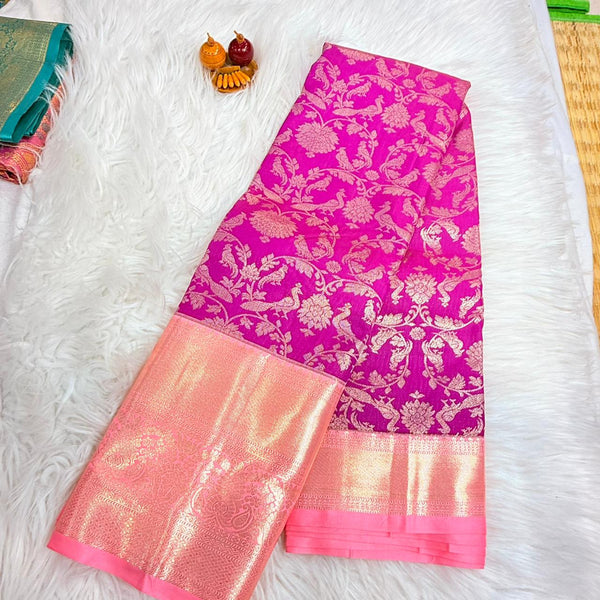 Semi Kanchipattu Saree