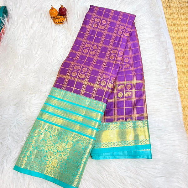 Semi Kanchipattu Saree
