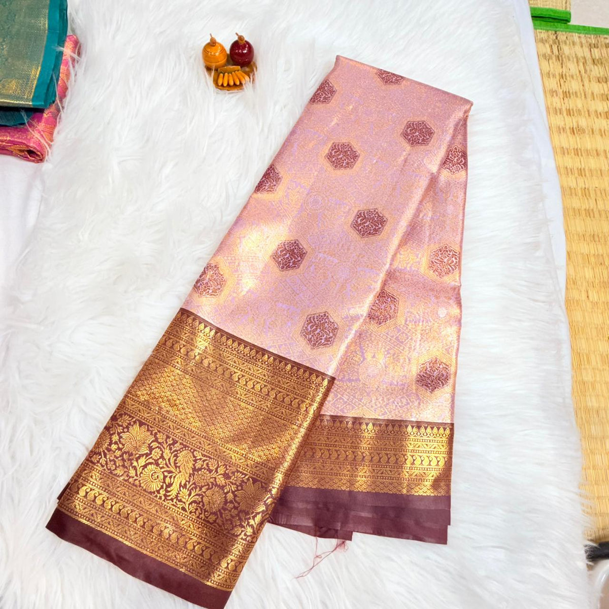 Semi Kanchipattu Saree