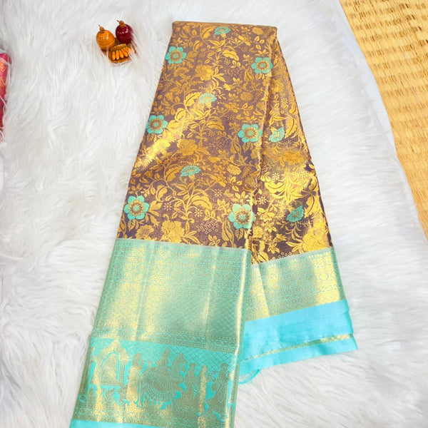Semi Kanchipattu Saree