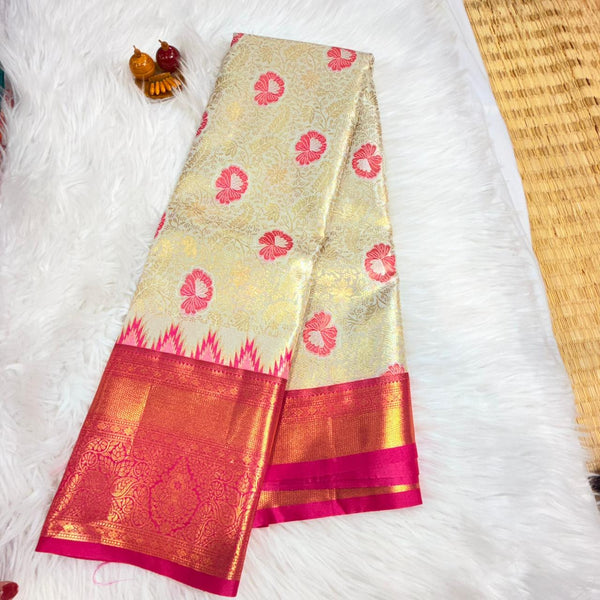 Semi Kanchipattu Saree