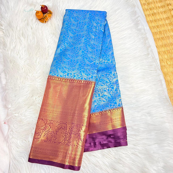 Semi Kanchipattu Saree
