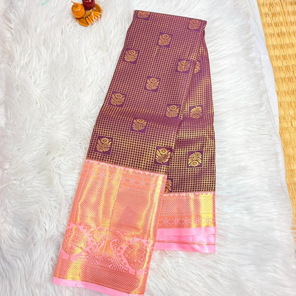 Semi Kanchipattu Saree