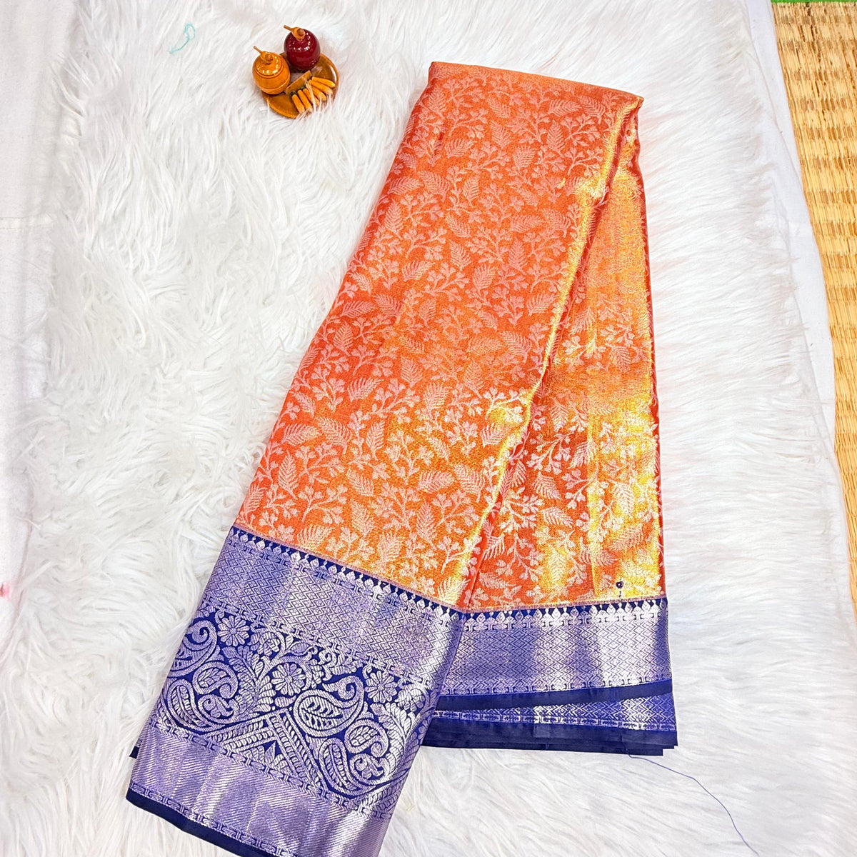 Semi Kanchipattu Saree