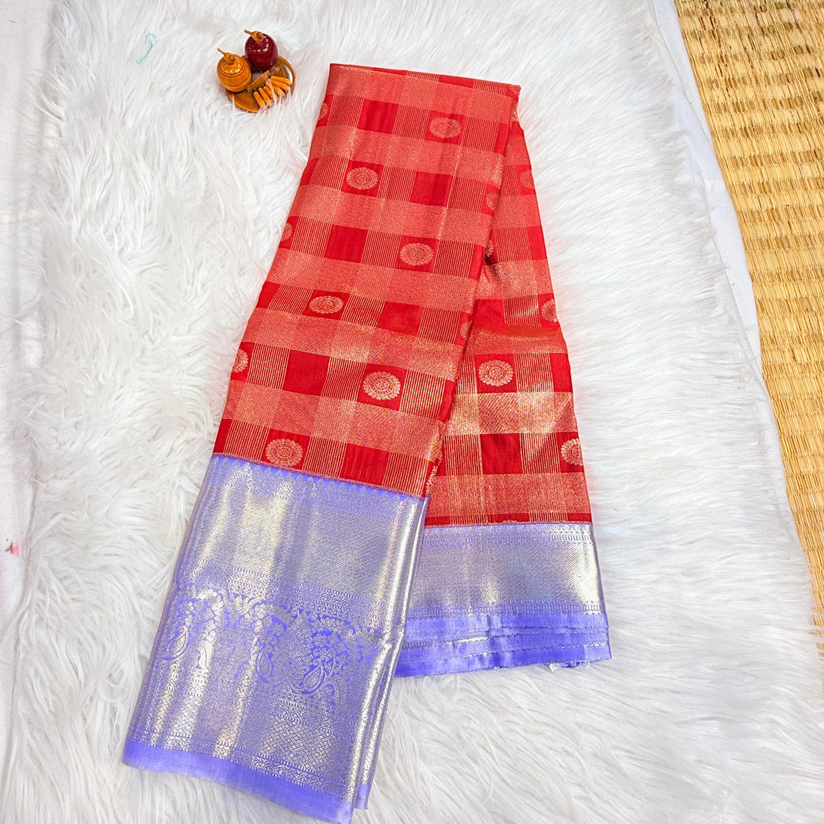 Semi Kanchipattu Saree