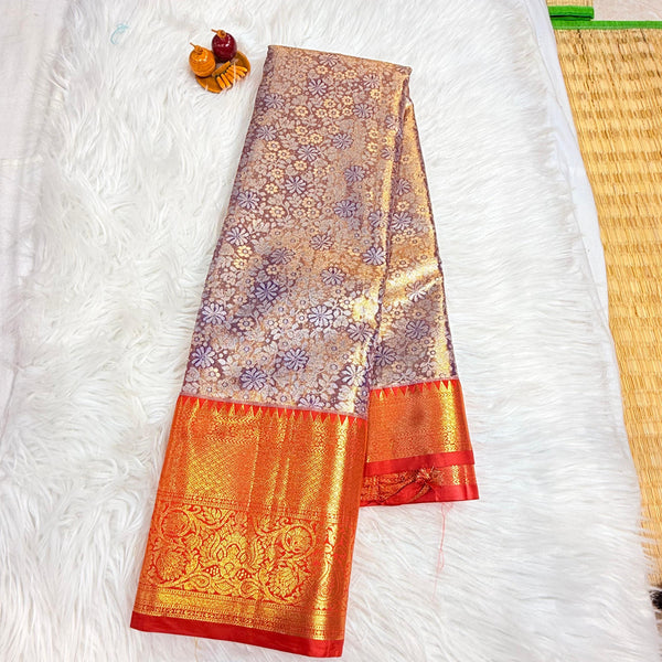 Semi Kanchipattu Saree