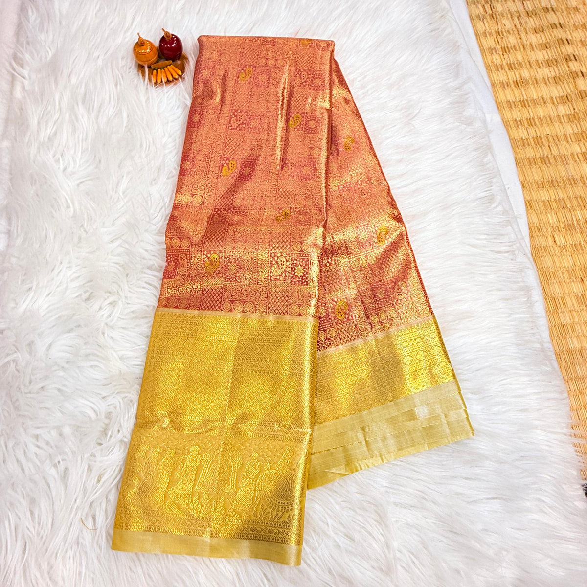 Semi Kanchipattu Saree