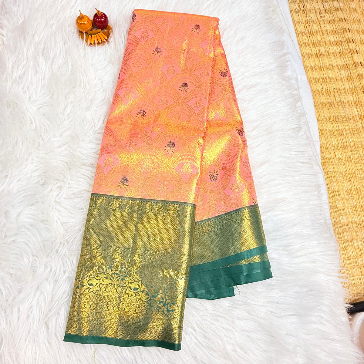 Semi Kanchipattu Saree
