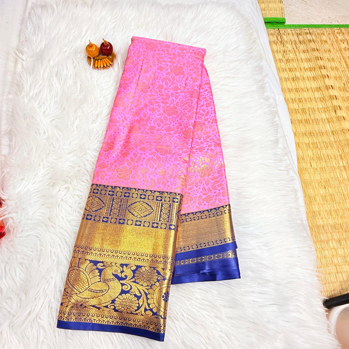 Semi Kanchipattu Saree