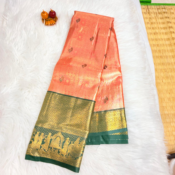 Semi Kanchipattu Saree