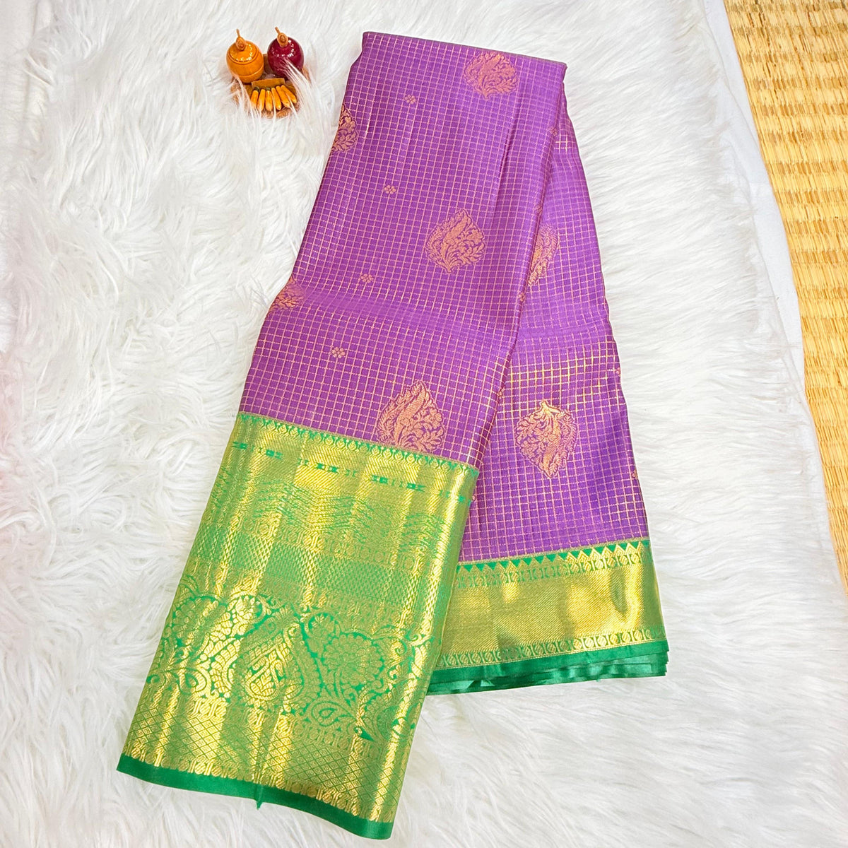 Semi Kanchipattu Saree