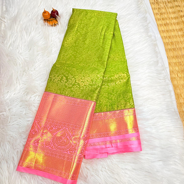 Semi Kanchipattu Saree