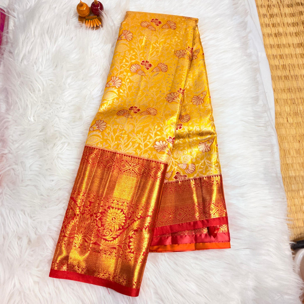 Semi Kanchipattu Saree