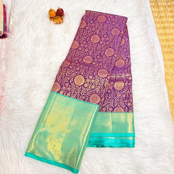 Semi Kanchipattu Saree