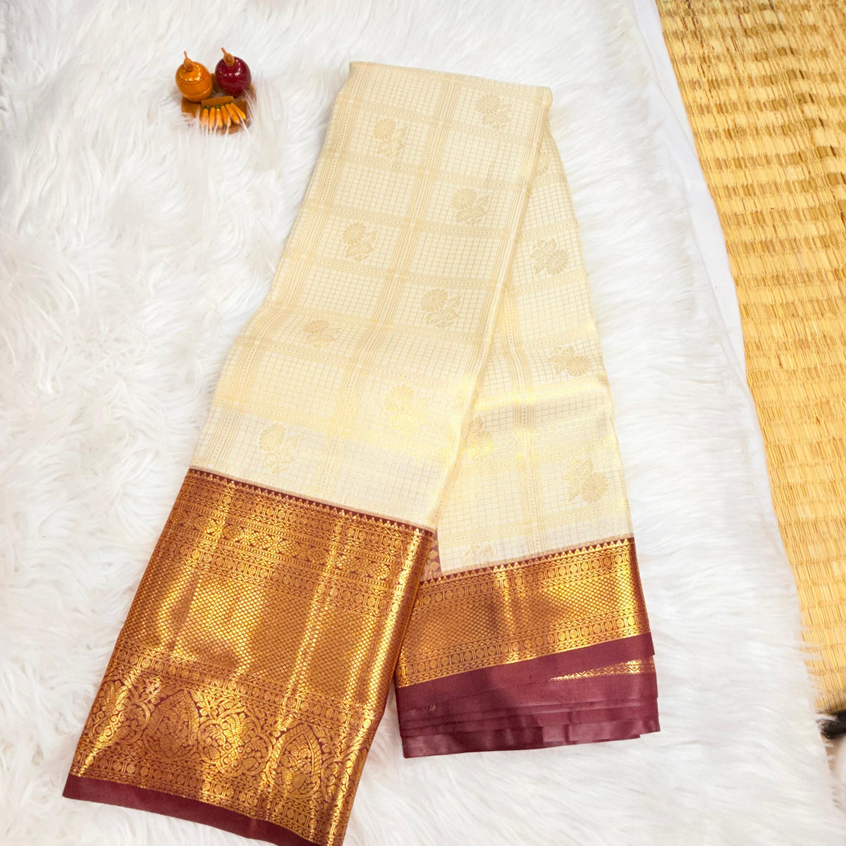 Semi Kanchipattu Saree