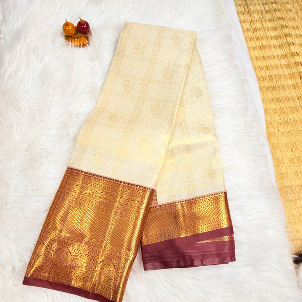 Semi Kanchipattu Saree