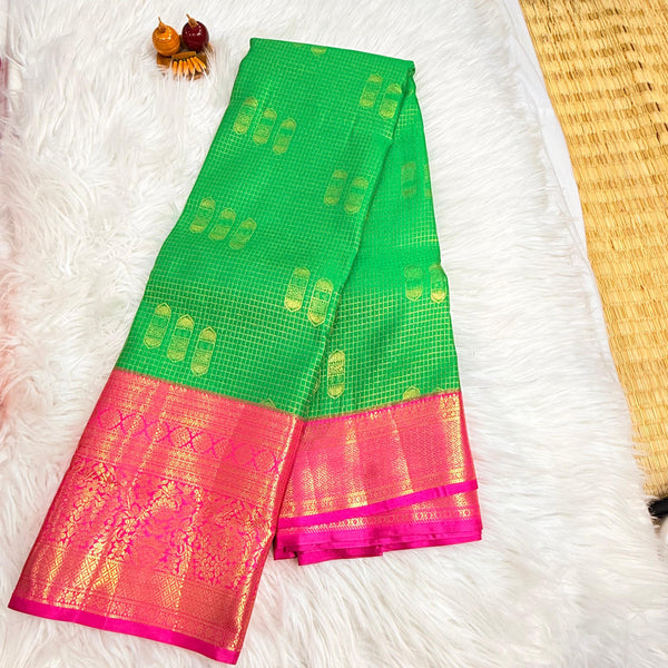 Semi Kanchipattu Saree