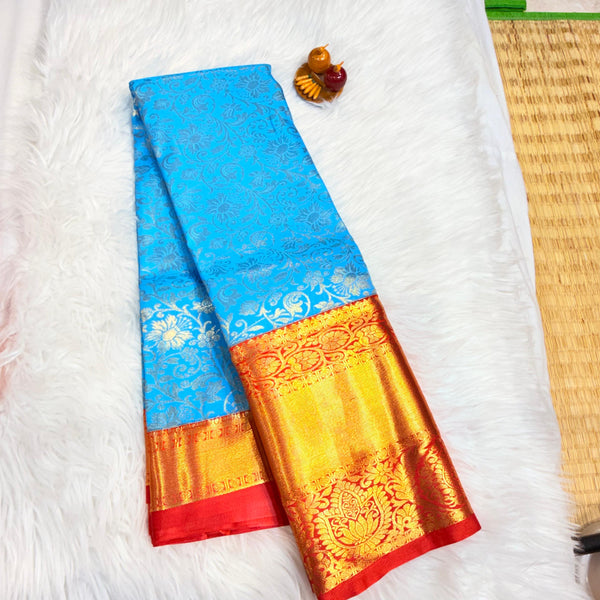 Semi Kanchipattu Saree