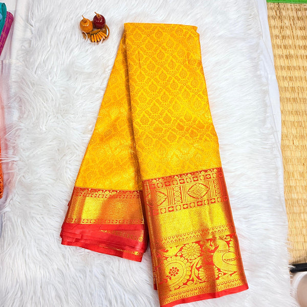 Semi Kanchipattu Saree