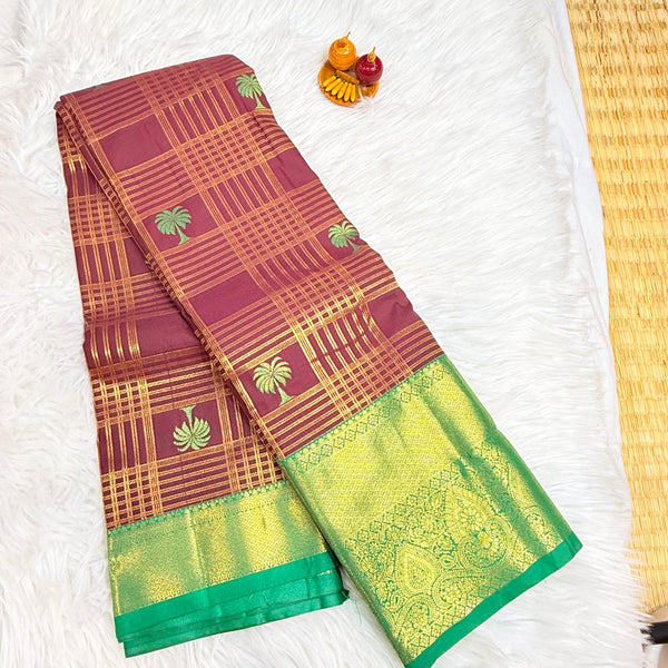 Semi Kanchipattu Saree